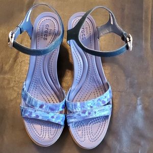 Crocs Dual Comfort Wedge Strap Sz. 11